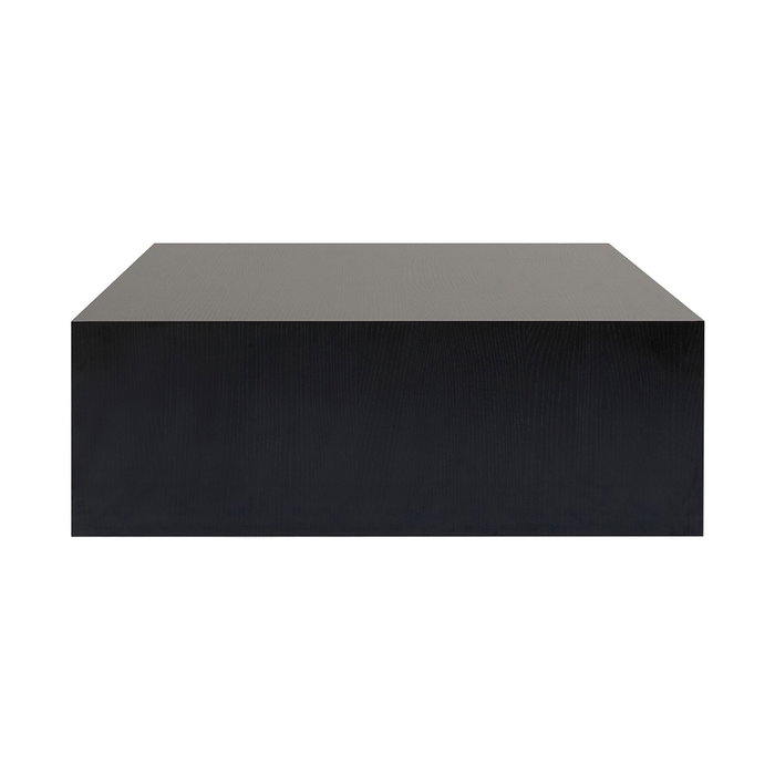 Hanah Home Prizma Mesa de Café Madera Negra